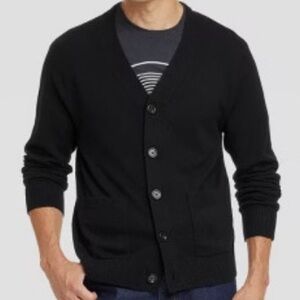 Goodfellow & Co Men's Charcoal Cardigan Sweater